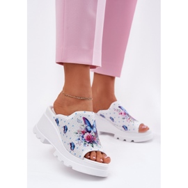 Ženska kožna kožna letilica Artiker 56C0428 White bijela 2