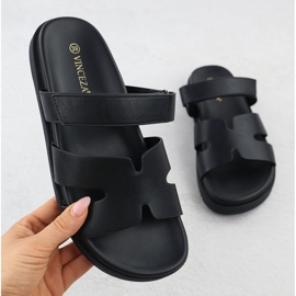 Ženski crni flip flops Vinceza 17401 crna 1