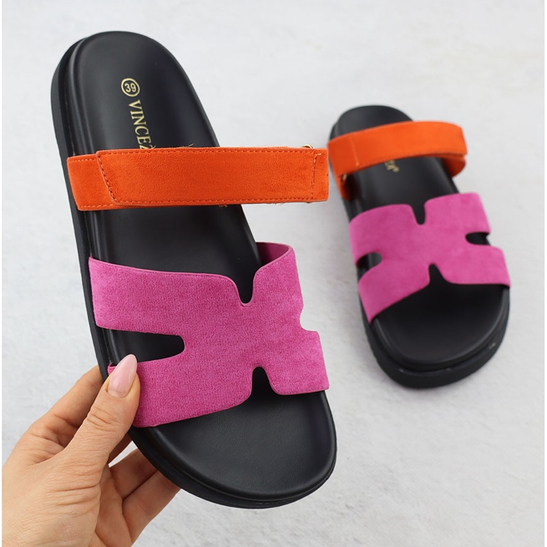 Ženski flip flops Pink Orange Vinceza 17401 ružičasta 1