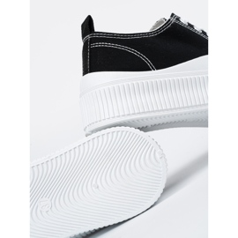 Crno-bijele tenisice s debelim potplatom 1
