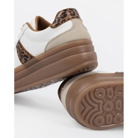 Shelvt Ženske sportske cipele deblji dno bijela 2