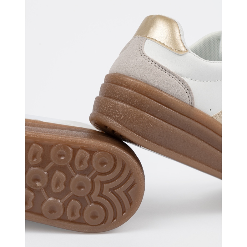 Shelvt Ženske sportske cipele deblji dno bijela 2