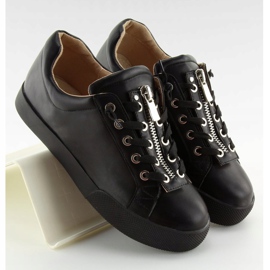 Crne ženske tenisice 7209 Black crna 1