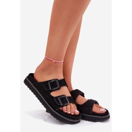 Ženski antilop lepršavi s D.Franklin DFSH405001 Black stezaljke crno 1