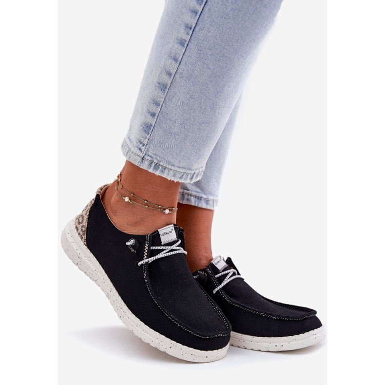 Lagane McKeylor žene 96116 Ženske cipele crne crno 1