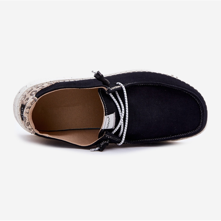 Lagane McKeylor žene 96116 Ženske cipele crne crno 2