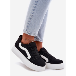 Inna Ženske tenisice s platformom crne crno 1