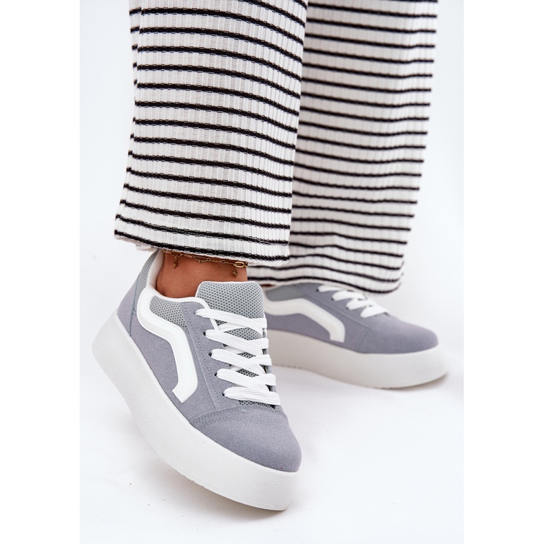 Inna Ženske tenisice s platformom, plave plava 2