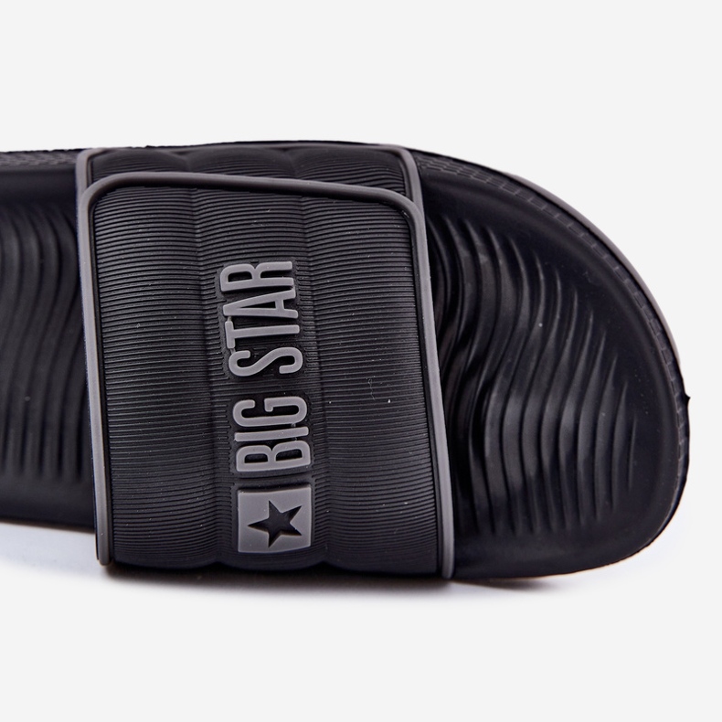Big Star Muška velika zvijezda RR174A043 Black Flip -flops crna 2