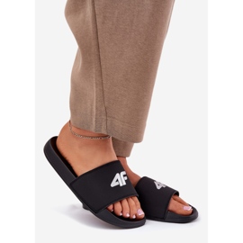 Žene 4F 4FRMM00FSLIF010-20S crne papuče crno 1