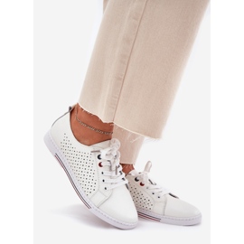 S.Barski Ženske kožne cipele S. Barski LR51-587 White bijela 1