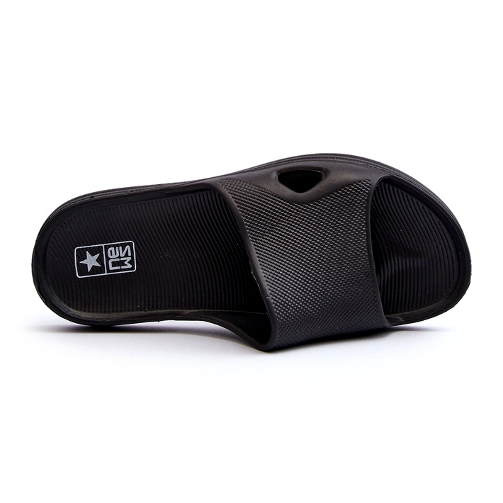 News Klasični ženski crni bazen flip flops crna 3