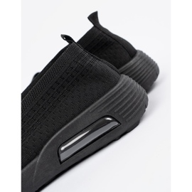 Shelvt Udobne ženske sportske cipele crno 1