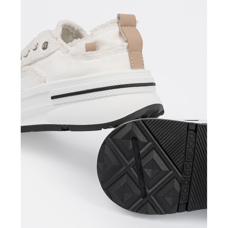 Shelvt Tenisice bijelih žena na platformi bijela 2