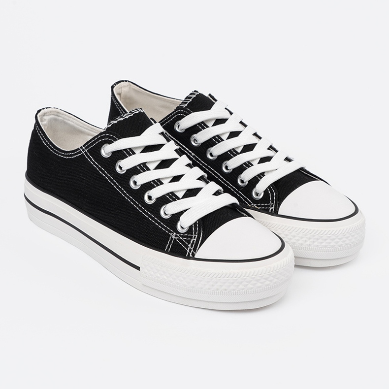 Shelvt Ženske crne tenisice crno 1