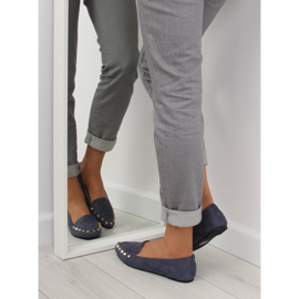 Ženske mokasinke s tamnoplavim čapovima 1388 Navy tamnoplava 1