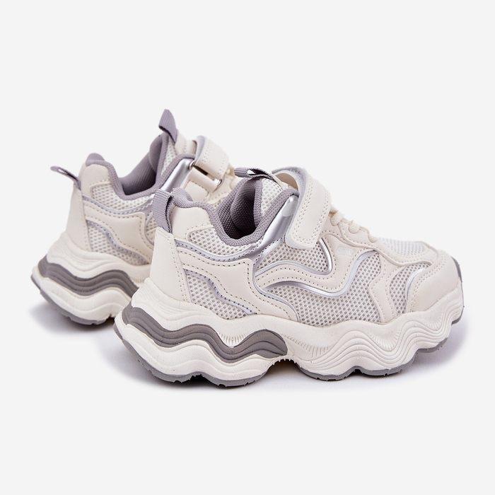 Inna Dječje tenisice na gustom bijelom potplatu bijela 2