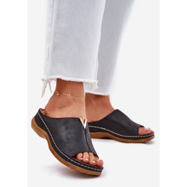 EVento Udobni ženski klinovi Crni klinovi crno 1