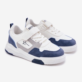 Lagane dječje tenisice Big Star RR374053 Bijela i plava 1