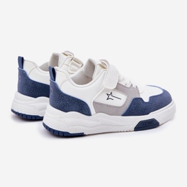 Lagane dječje tenisice Big Star RR374053 Bijela i plava 2