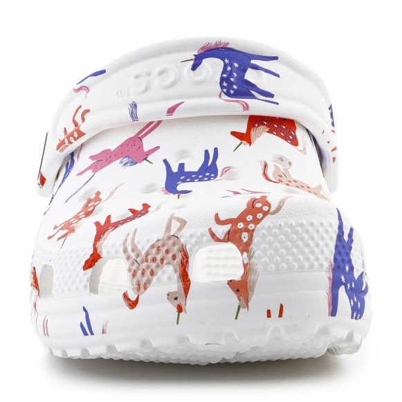 Crocs Classic Lik Print Clog 209695-9CD Flip-flops bijela 1
