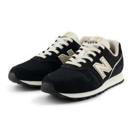 Ženske tenisice New Balance 373 Sportske cipele s crnim antilop (WL373LK2) crno 1