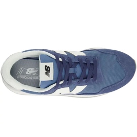 Muške tenisice New Balance 237 Sportske cipele Blue Suede (MS237LBW) plava 1