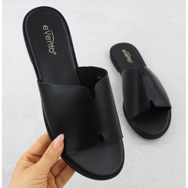 EVento Ženski klasični crni flip flops 8835 crna 1