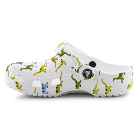 Dječje klompe Crocs Classic Lik Print Clog 209695-9dh White bijela 6