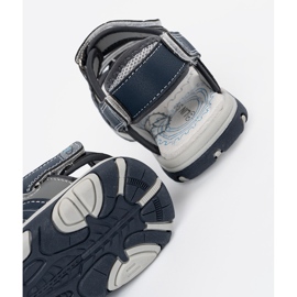 Shelvt Mornarsko plave dječačke sandale plava 1