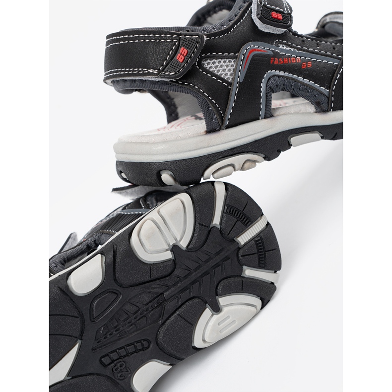 Shelvt Sandale crnih dječaka crna 1