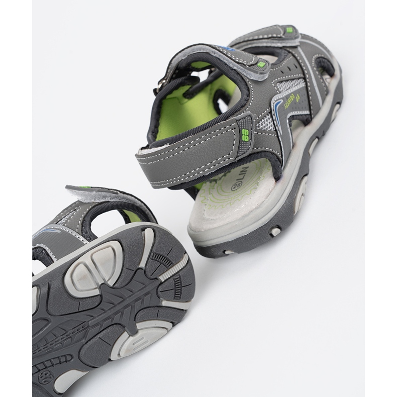 Shelvt Dječaci sive sandale siva 1