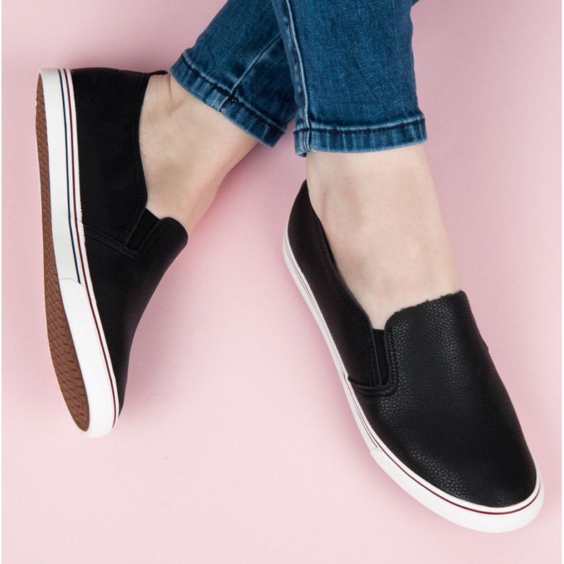 Seastar Slipony tenisice crna 1