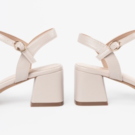 Ženske bež sandale Sergio Leone 1