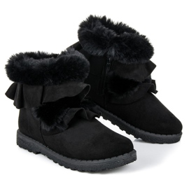 Seastar Crne čizme s volanom crna 1