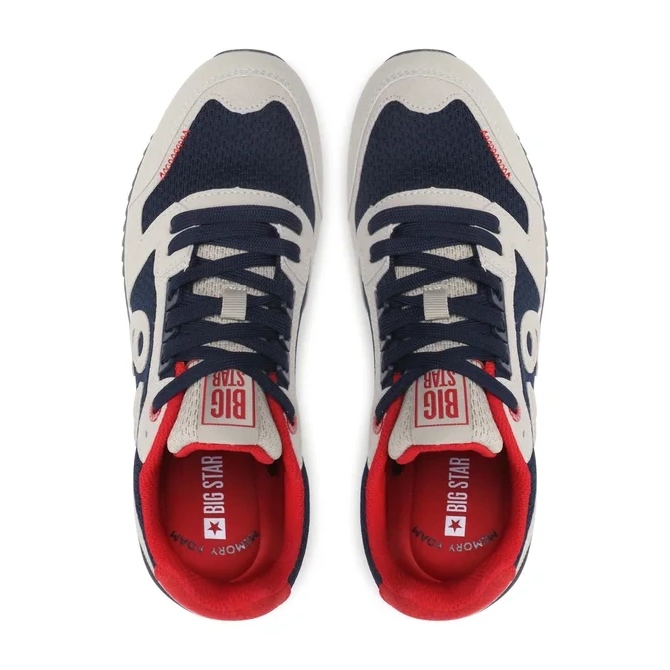 Muške sportske cipele Memorija pjena Big Star LL174256 bež 2