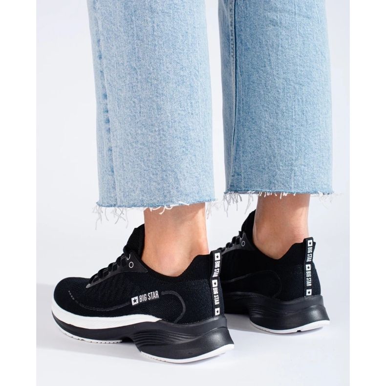 Tenisice ženske cipele Big Star ll274327 crna 1