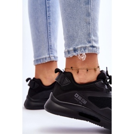 Tenisice ženske cipele Big Star ll274372 crna 2