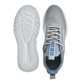 Muške sportske cipele Big Star NN174372 Grey siva 1