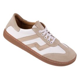 Bosonogi ženske kožne cipele Olivier Eliza Białe bijela 1