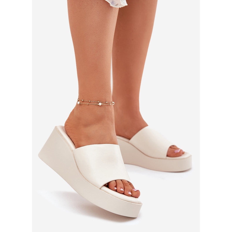 Inna Ženski prelepoljci na anchoic koži svijetle bež 1