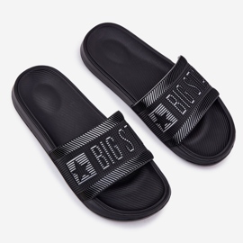 Big Star Muška velika zvijezda RR174A053 Crne papuče crno 2