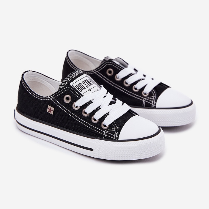 Dječje klasične tenisice Big Star DD374163 crne crna 1