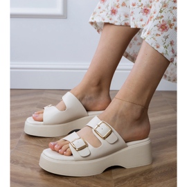 Bijeli prelepovi s prugama bijela 1