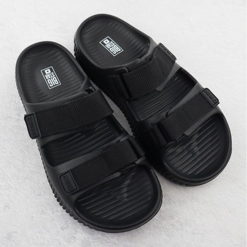 Big Star Velika zvijezda rr174a026 flip -flops crna 1