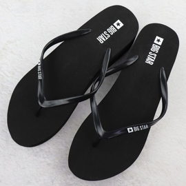 Big Star Velika zvijezda rr274a577 flip -flops crna 1