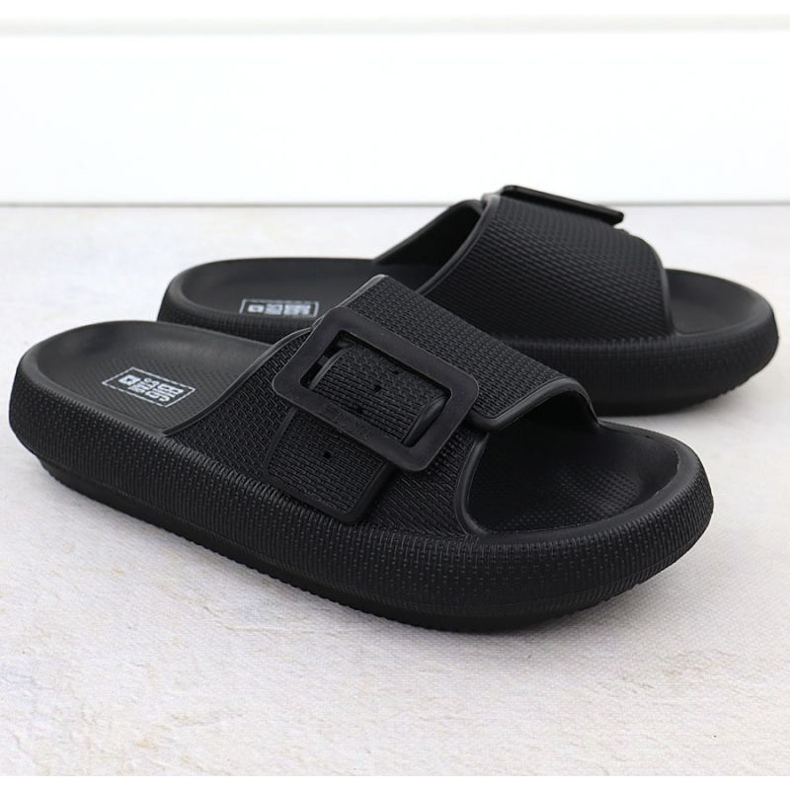 Ženske papuče Big Star RR274A571 Black crna 1