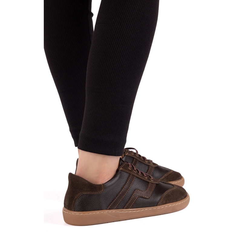 Bosone ženske kožne cipele Olivier Eliza tamno smeđa 1