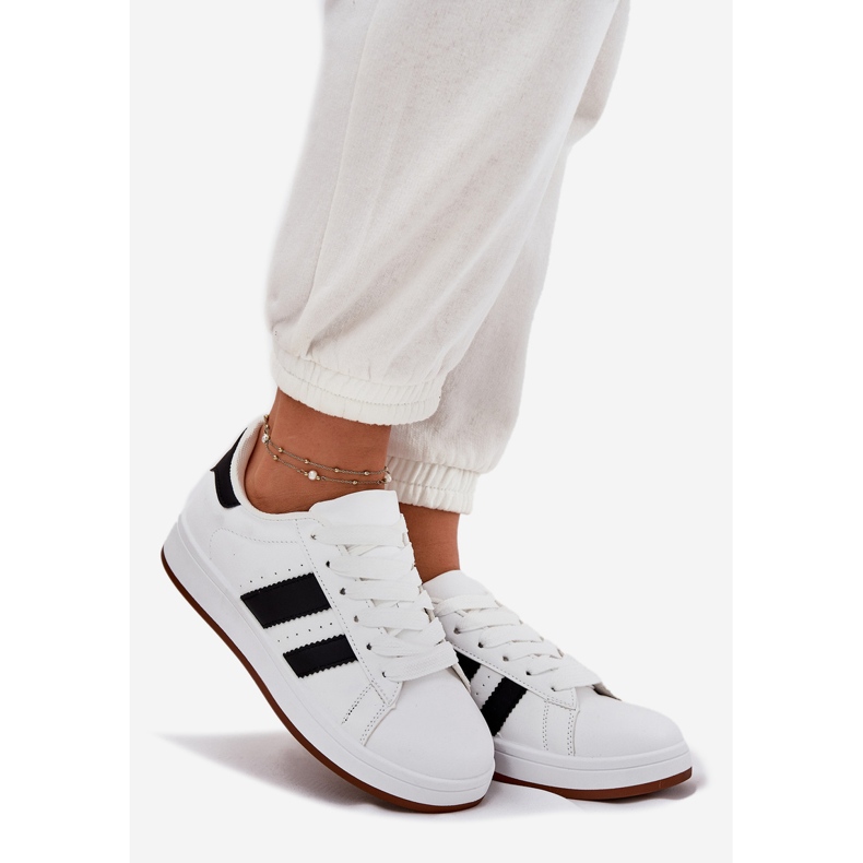 EVento Ženske tenisice od eko kože bijele boje bijela 1