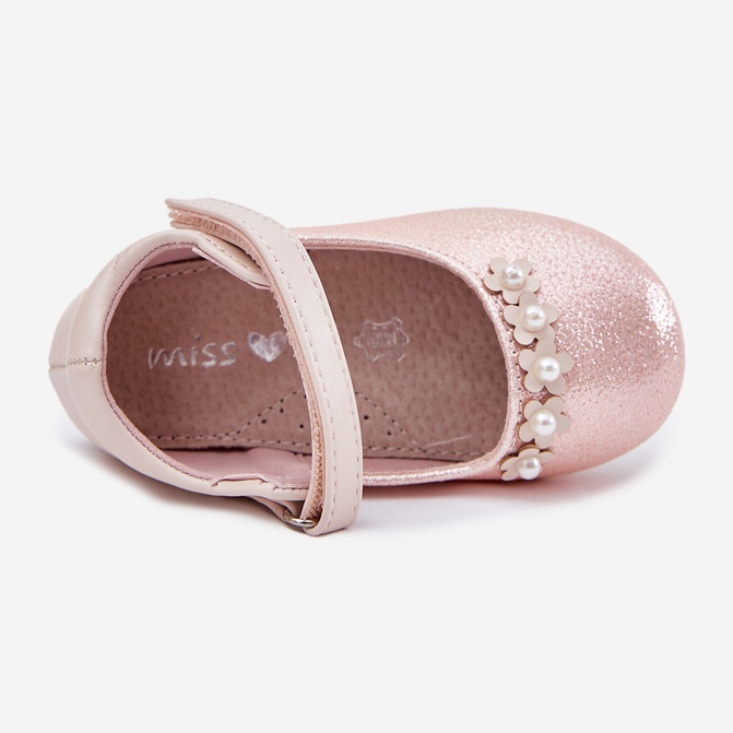 EVento Čičak dječje balerine s ružičastim cvjetovima ružičasta 1